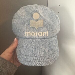 Women’s Isabel Marant Blue Denim Cap